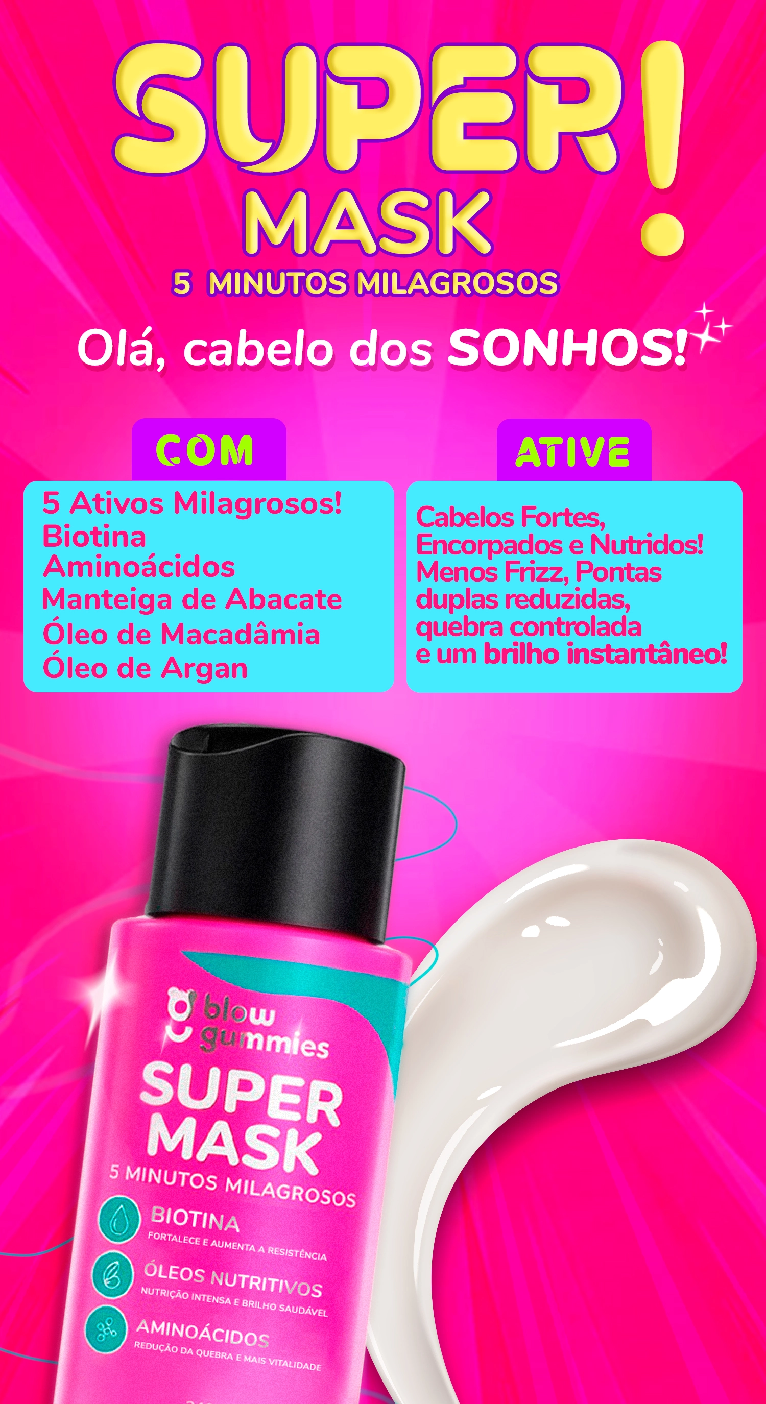 Super Mask Blow Gummies